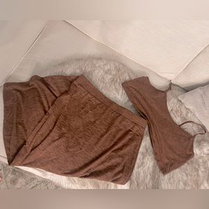 Target skirt and crop top set / never worn / no tags